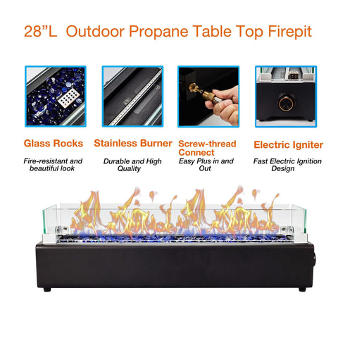BAIDE HOME wind glass shield stabilizes flames and reduces wind interference.