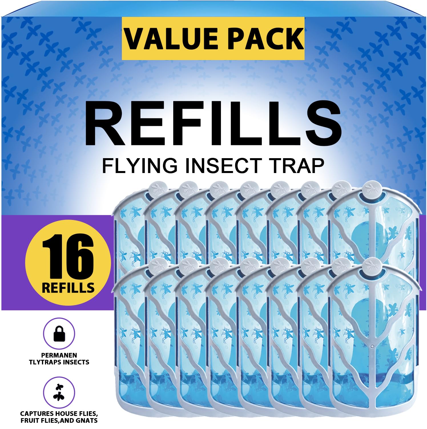 BAIMNOCM 16-pack refills for M364 front view, designed for extended pest protection.