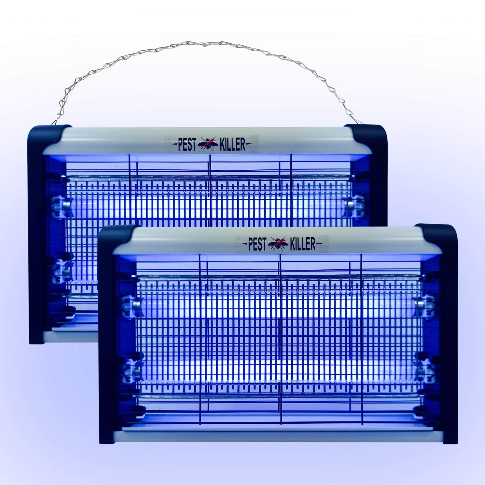BAIMNOCM 20W indoor bug zapper front view highlights strong pest attraction for home spaces.