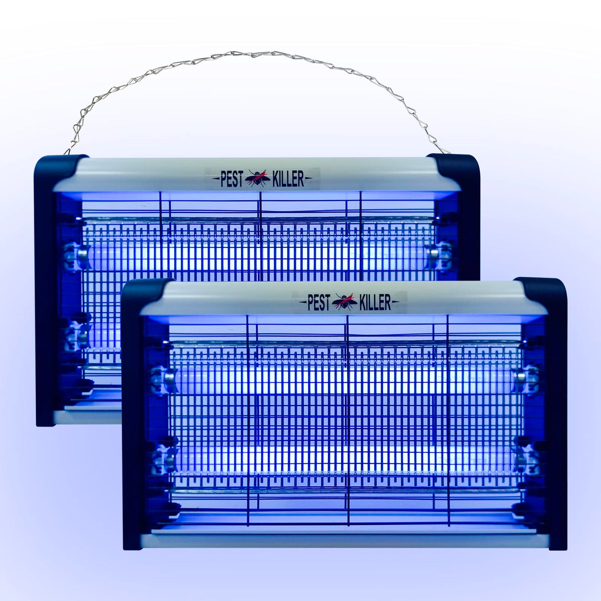 BAIMNOCM 20W indoor bug zapper front view highlights strong pest attraction for home spaces.