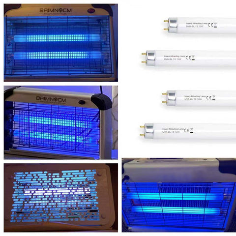 BAIMNOCM F10T8 365nm T8 tube; easy plug-and-play installation.
