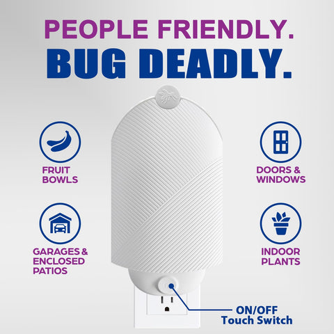 BAIMNOCM Flying Insect Trap in kitchen use, safe around food surfaces.