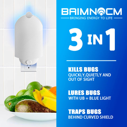BAIMNOCM Plug-in base setup ready for US outlets.