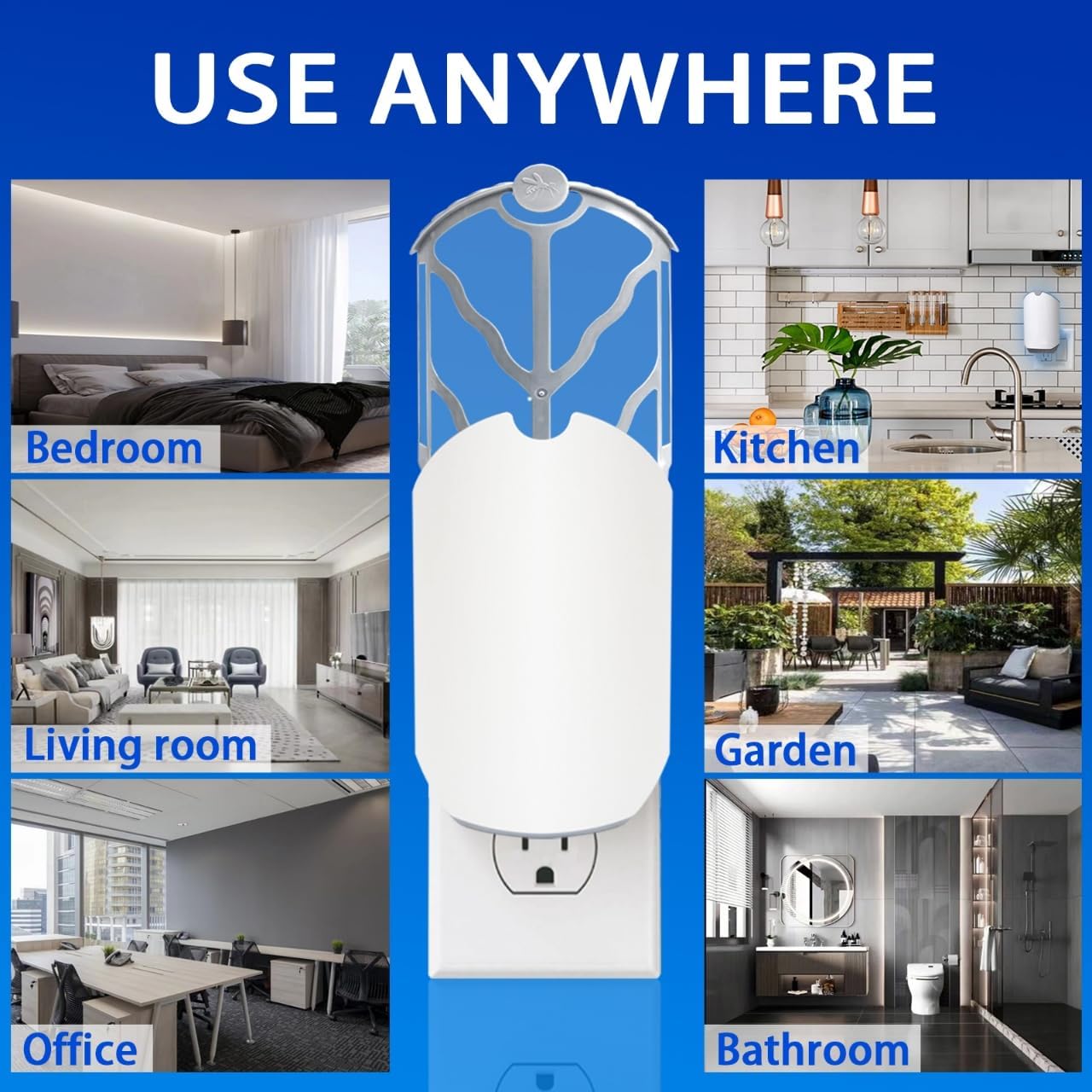 BAIMNOCM Indoor fly-trap refill for safe use in kitchens and dining areas.