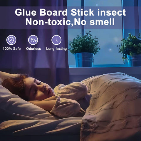 BAIMNOCM UV light insect catcher emits 365 and 395 nm blue light
