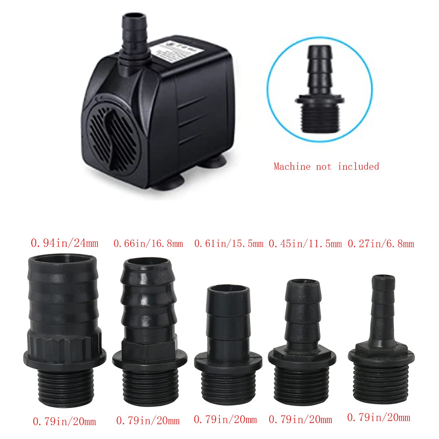 BAIRONG nozzle kit demonstrates easy-install design for quick replacement