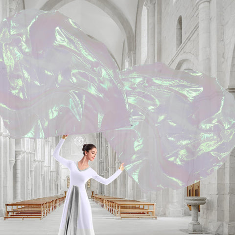 Baisdan flags flow evenly, enhancing visual impact in performances