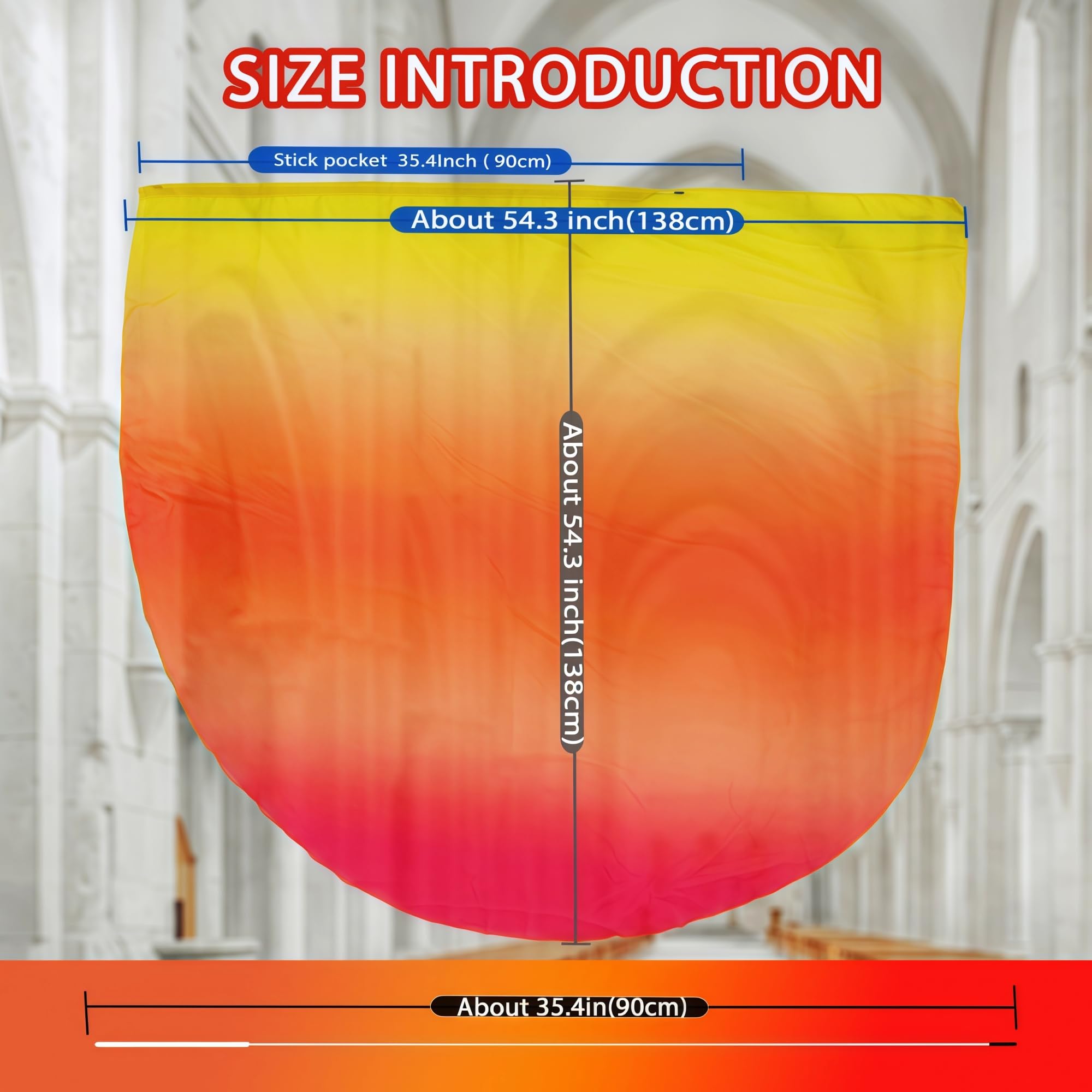 Baisdan flexible rods support smooth movements during dynamic worship routines.