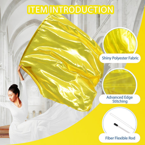 Baisdan worship flag in motion showcases graceful flowing waves