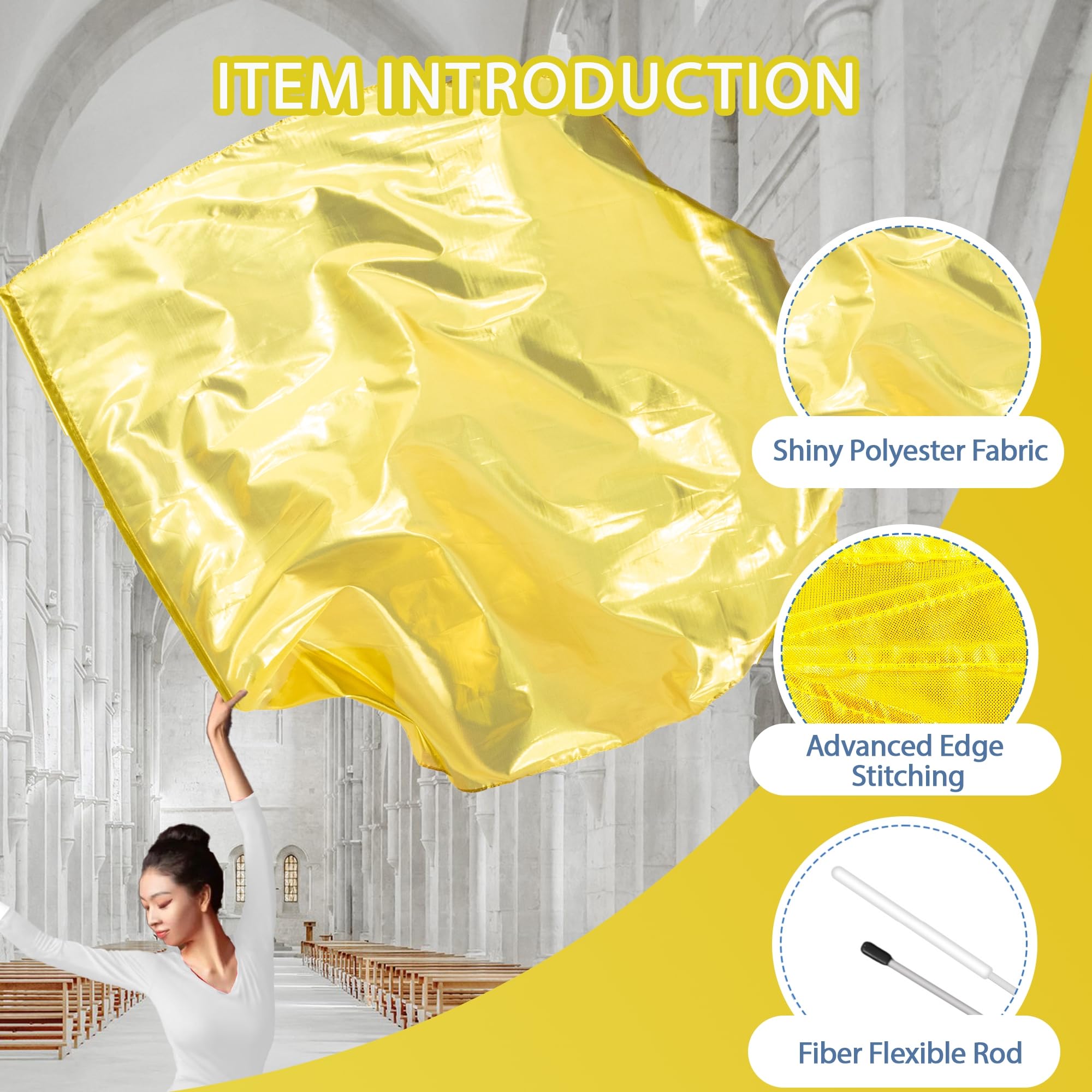 Baisdan worship flags bag and carrying case keeps gear protected