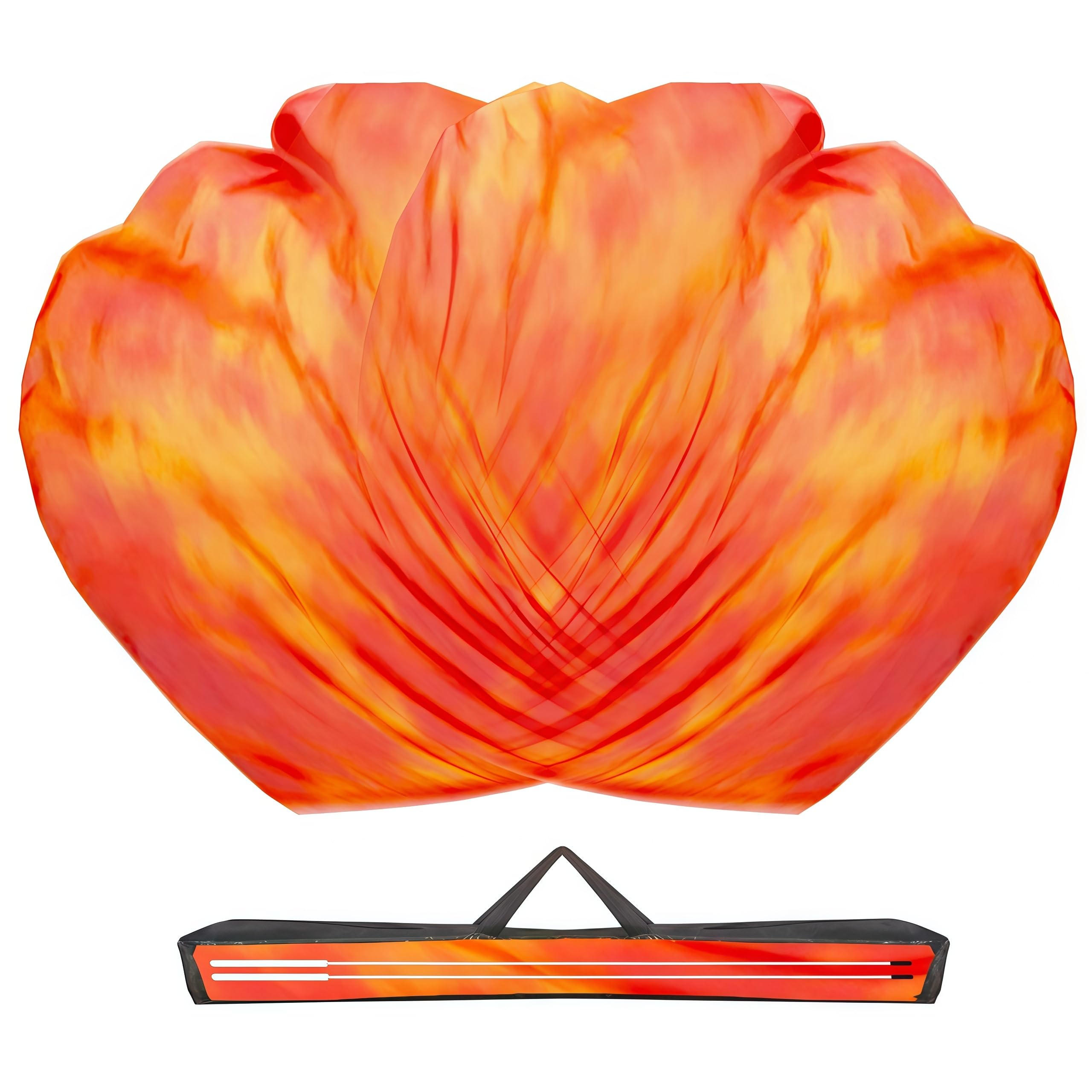 Baisdan worship flags with silk-like chiffon fabric for vibrant worship visuals.