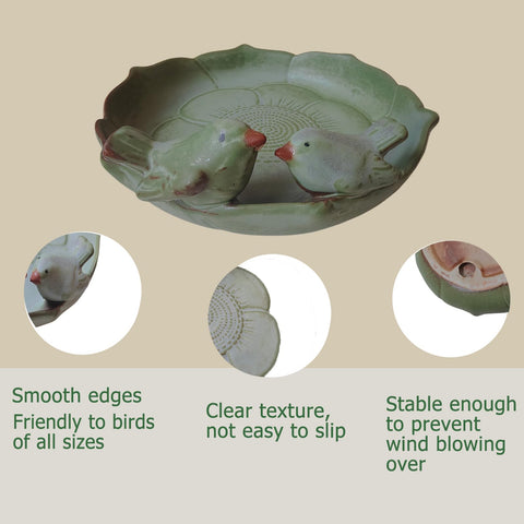 Bakayoyo ground water bowl suitable for bees, butterflies, birds.