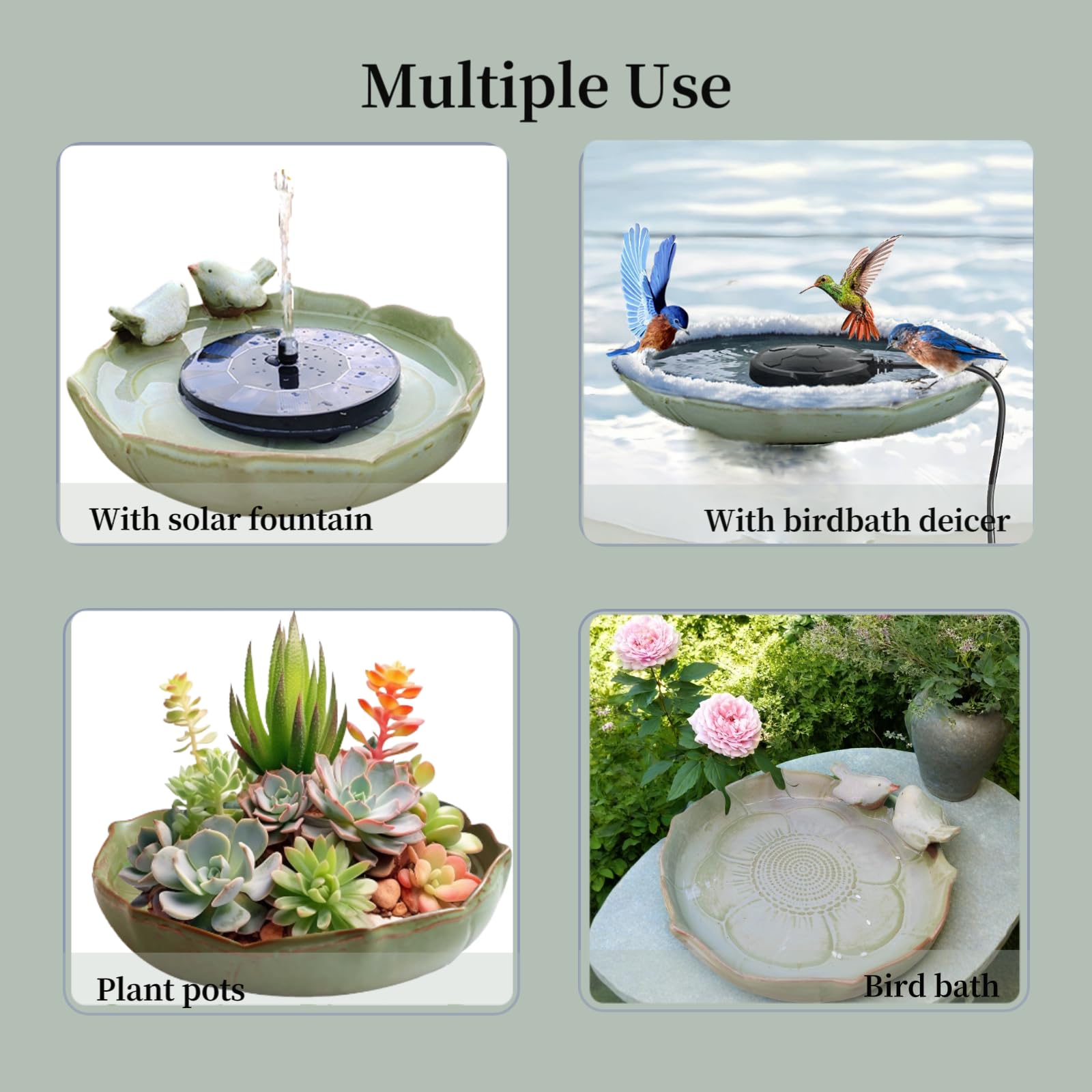 Bakayoyo garden decor that can double as a succulent pot.