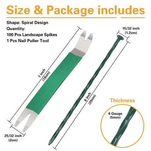 Bakulyor 6-gauge steel stake closeup showing rugged durability and finish.