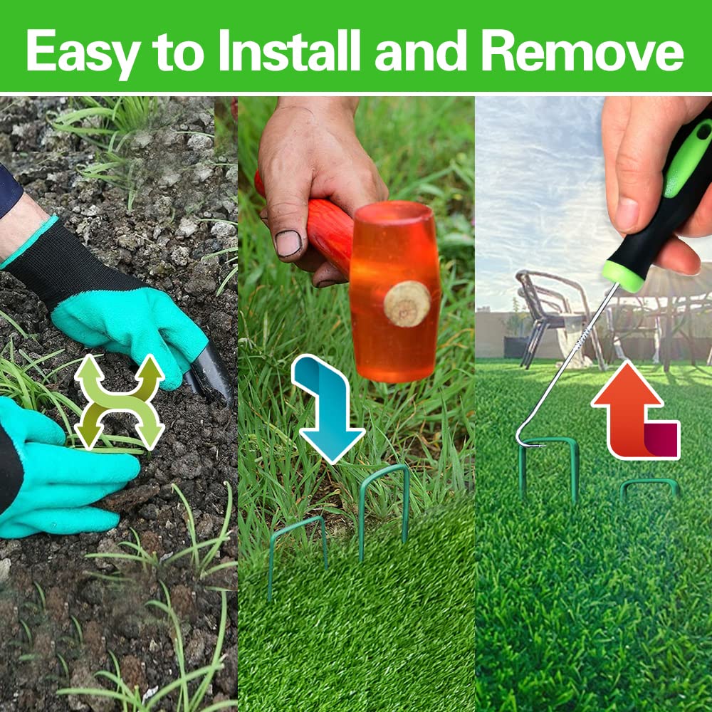 Bakulyor rust resistant steel stakes endure outdoor projects