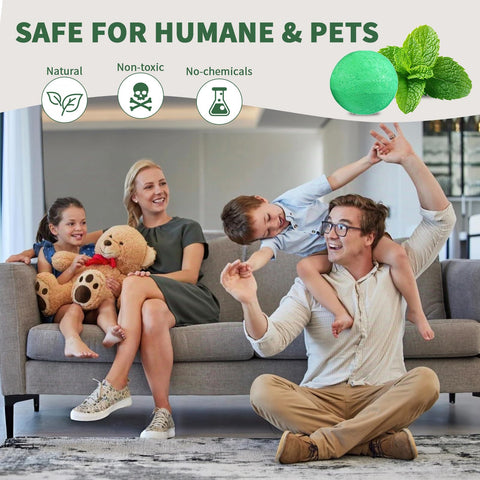 Balancexlite Plus in kitchen and garage scenes showing deterrence.