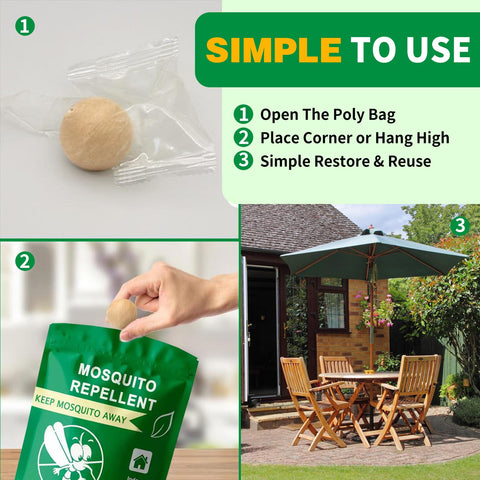 Balancexlite Plus mosquito ball indoors to refresh spaces while repelling pests.