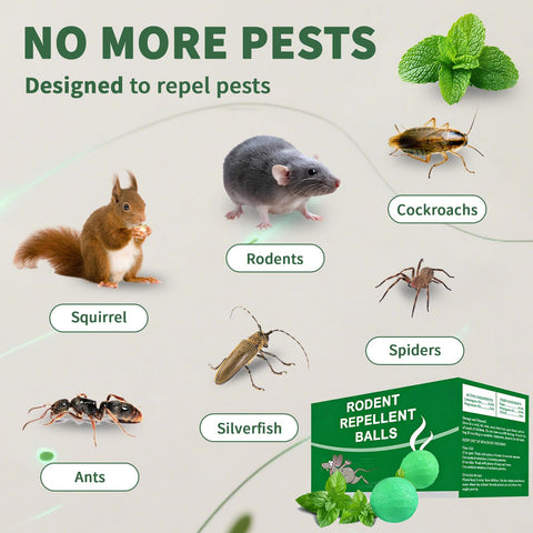 Balancexlite Plus peppermint oil pellets for interior pest deterrence.