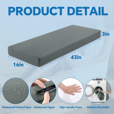BALAPET high-density foam core delivers lasting comfort during sauna sessions.