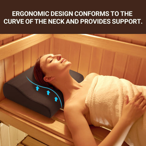 BALAPET multi purpose sauna accessory supports head neck and back during rest