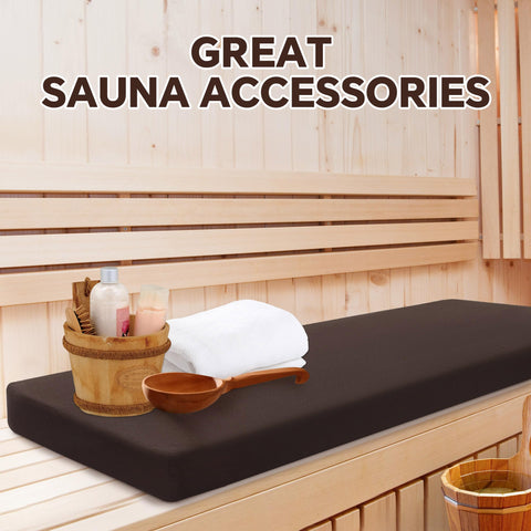 BALAPET two-person sauna seat fit works with traditional and infrared saunas.