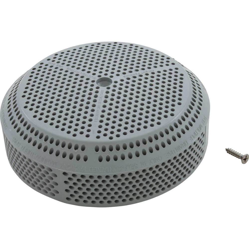 Balboa suction cover 4-7/8-inch light gray blends with spa design