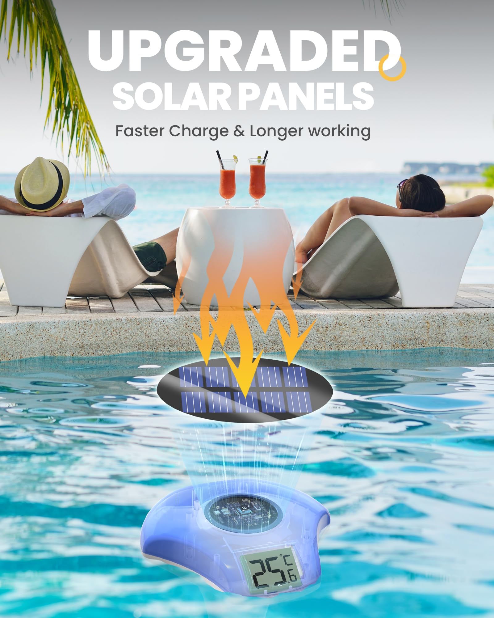 Baldr fast 10-second readout for pool and spa temperatures