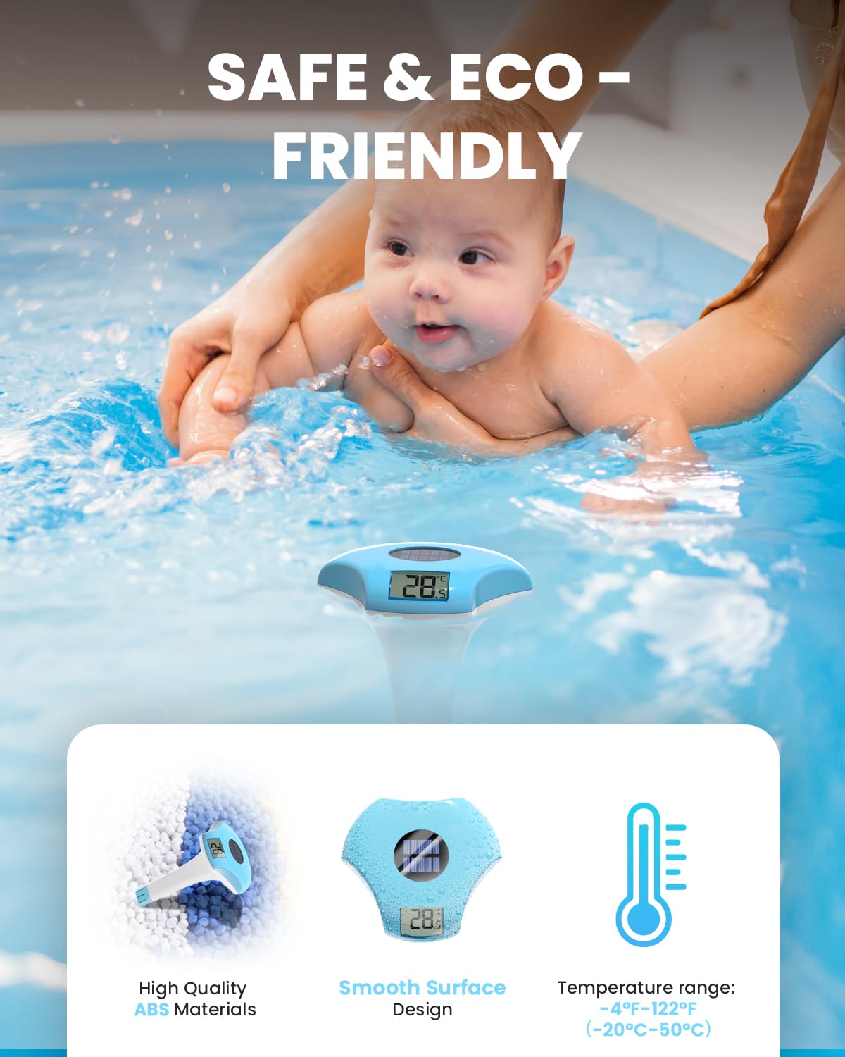 Baldr battery-free design reduces maintenance during pool season.