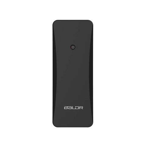 Baldr outdoor sensor measuring temperature and humidity for home weather station in sheltered area