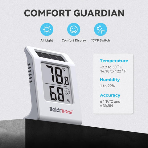 BaldrTherm includes a detailed instruction manual for setup