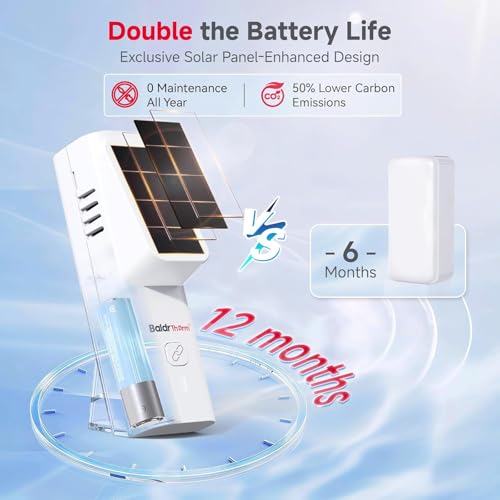 BaldrTherm real-time alerts setup shows instant updates on your phone.