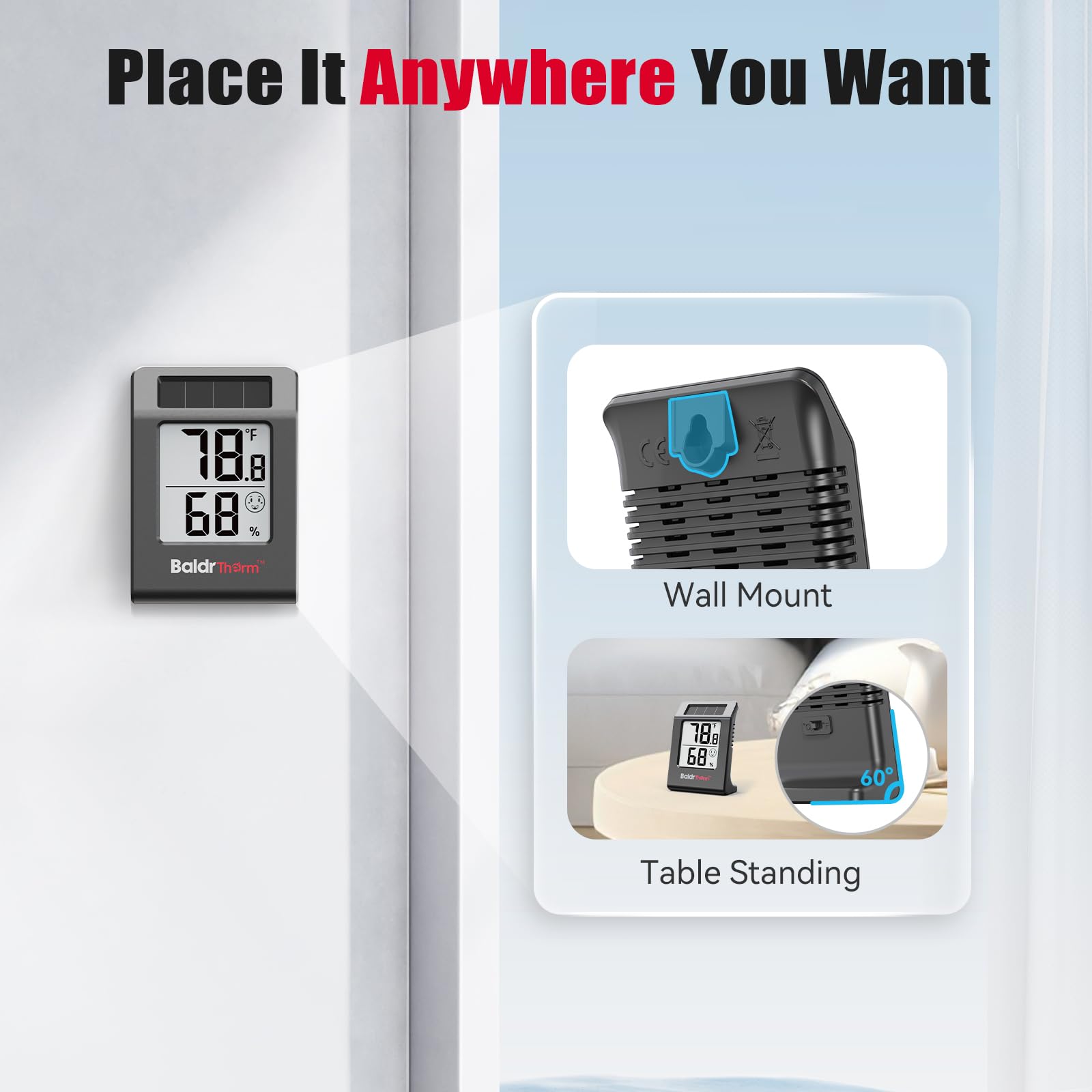 BaldrTherm packaging includes warranty and responsive online assistance