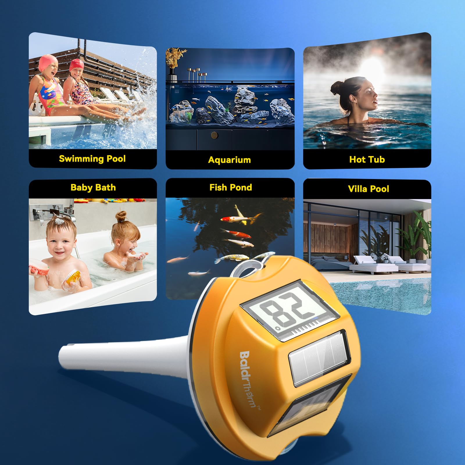 BaldrTherm temperature sensor delivers precise readings with quick updates.