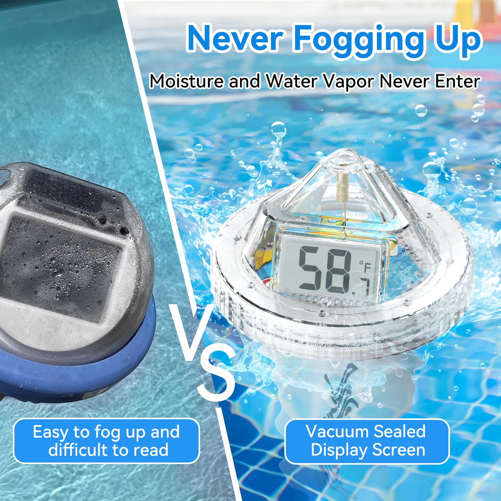BaldrTherm waterproof sealed shell withstands immersion.