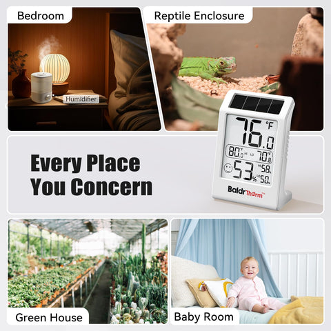 BaldrTherm white design with trusted BaldrTherm branding and warranty.