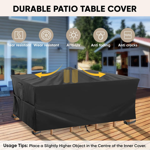 BALEINE chair cover with breathable ventilation prevents moisture buildup.
