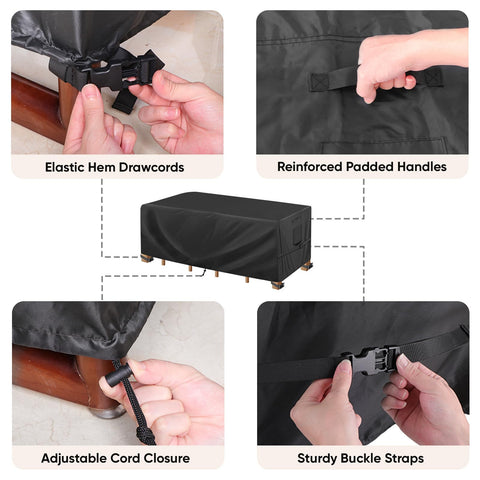 BALEINE four-strap system provides stable, secure protection.