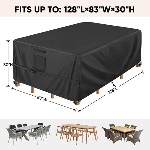 BALEINE waterproof coating guards outdoor furniture against snow and moisture.