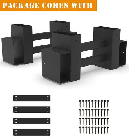 BALIE SPACE screw kit included enables quick DIY installation