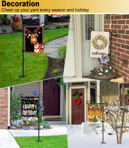 Balie Space included stoppers and clip to secure banners