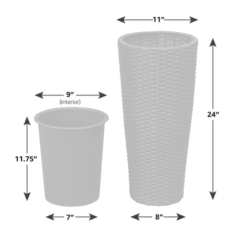 Drain plug enables easy drainage and floor protection