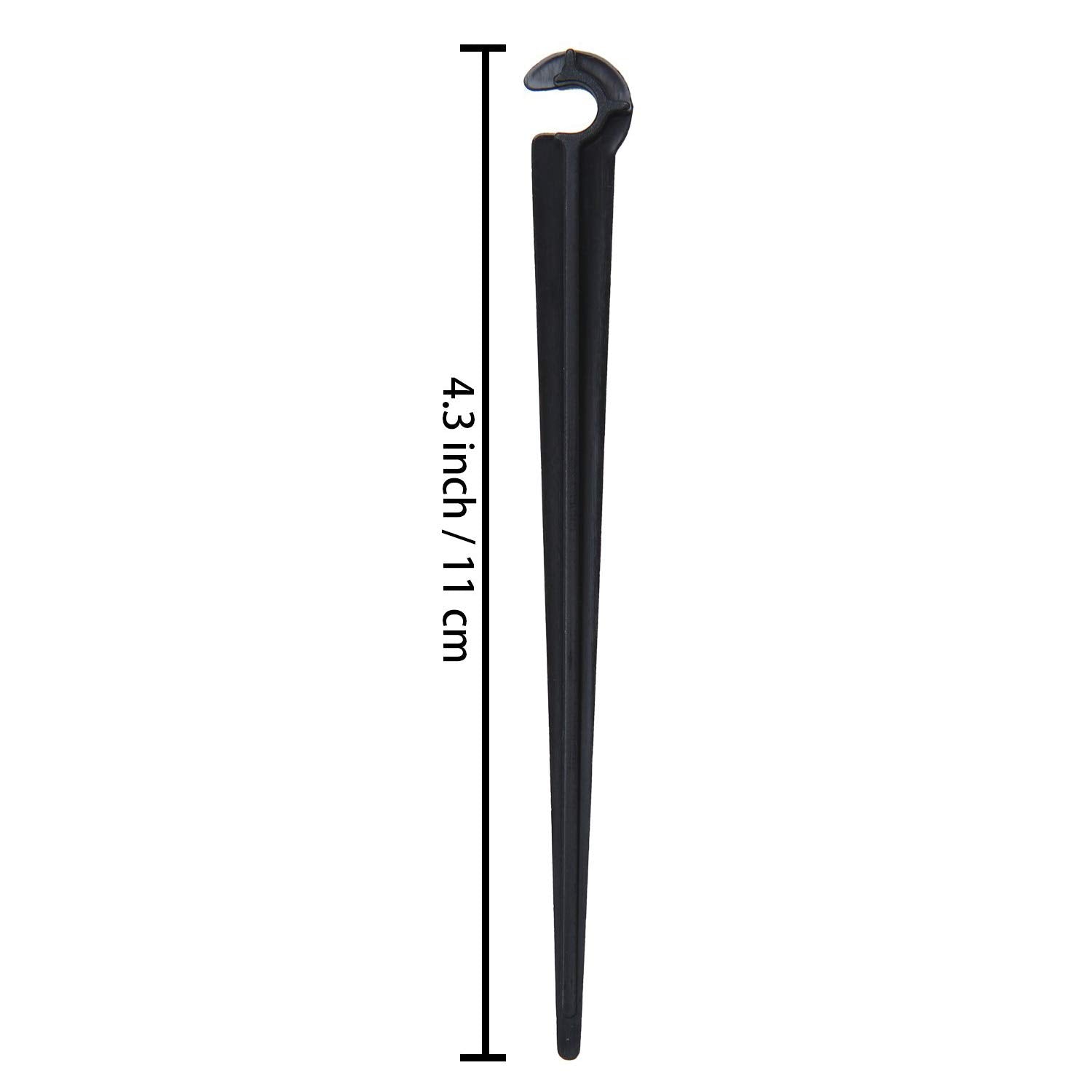 Balter-D PP plastic stake close-up shows durable, lightweight design.