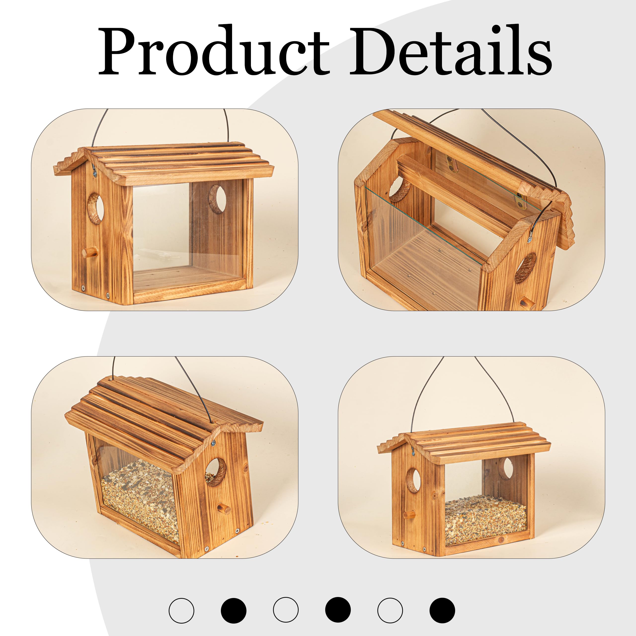 BalterFF backyard setup on fence shows easy installation and viewing