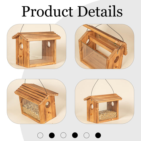 BalterFF backyard setup on fence shows easy installation and viewing
