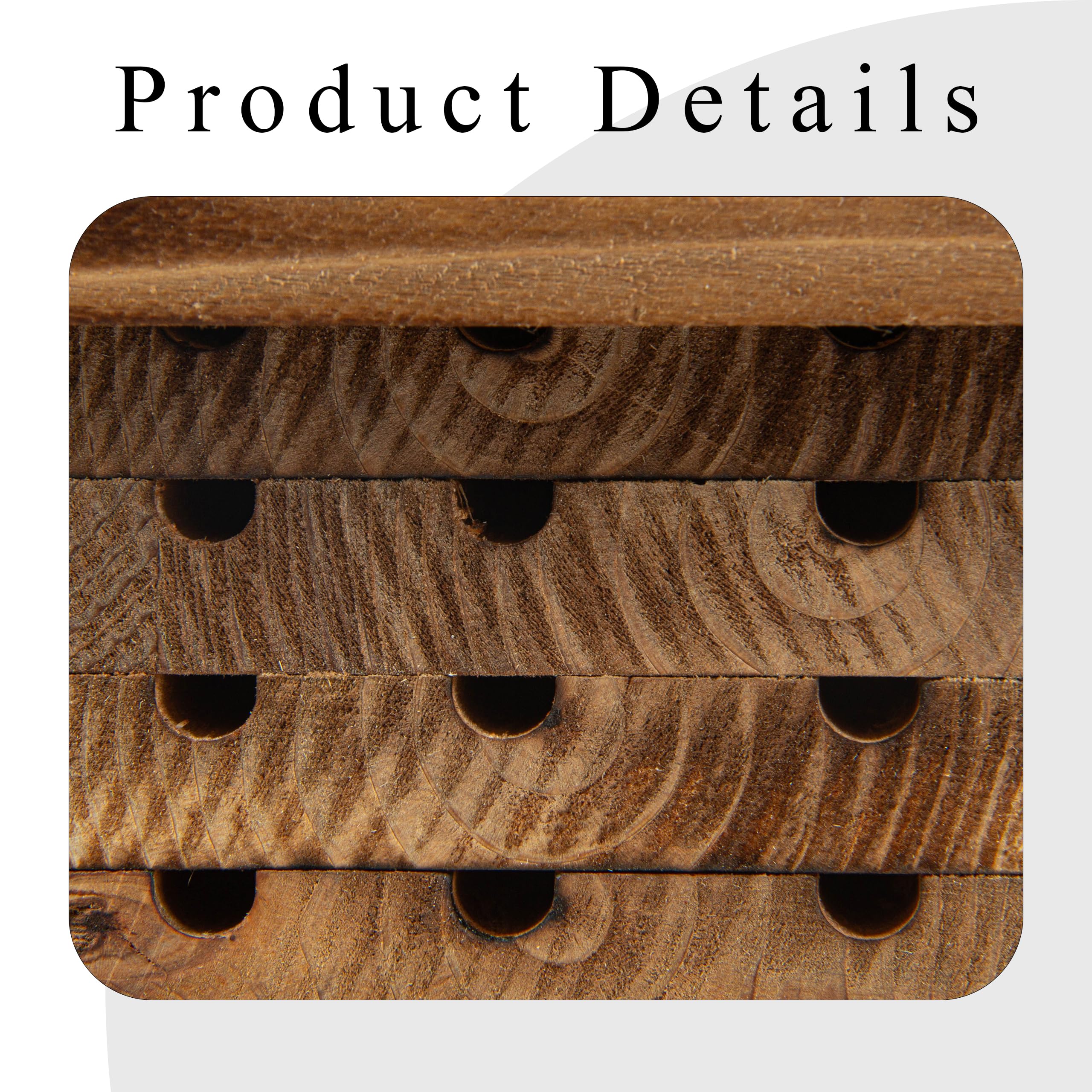 BalterFF Bee House nesting frame removable enables easy seasonal cleaning.