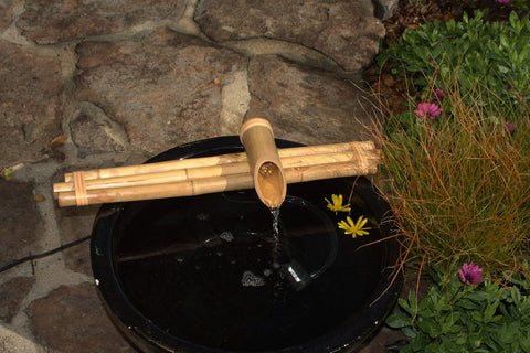 Bamboo Accents container not included in this easy setup.