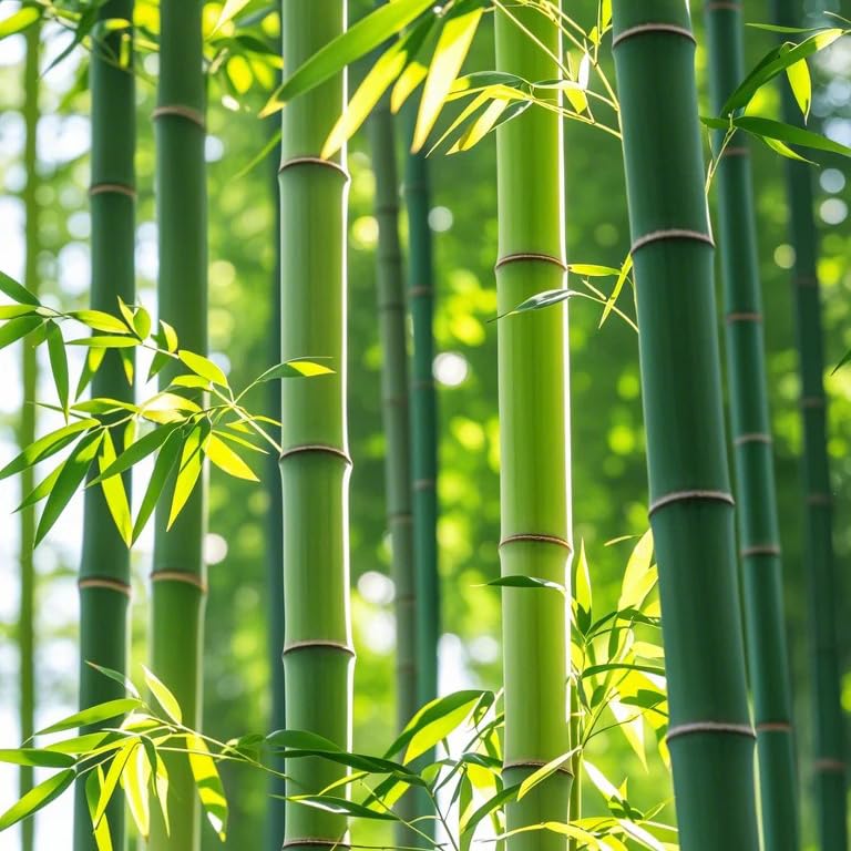 Bamboo Seeds high-germination: 500 seeds for plentiful planting options and experiments.