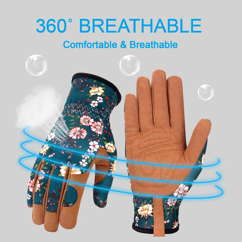 Bamllum elastic wrist design provides secure fit and debris protection