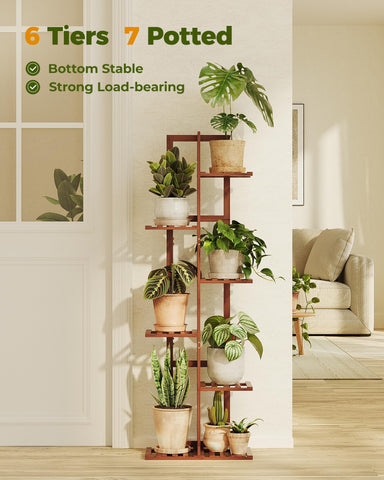 Bamworld bamboo plant stand highlights durable bamboo and easy assembly for everyday use.