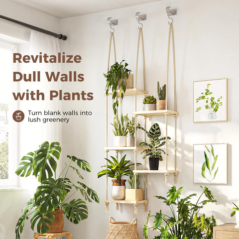 Bamworld boho decor wood finish adds natural style to any room.